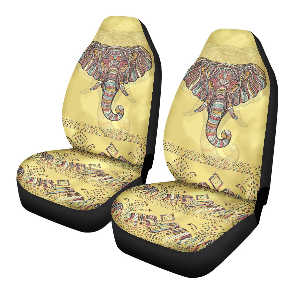 Elephant Custom Car Seat Covers