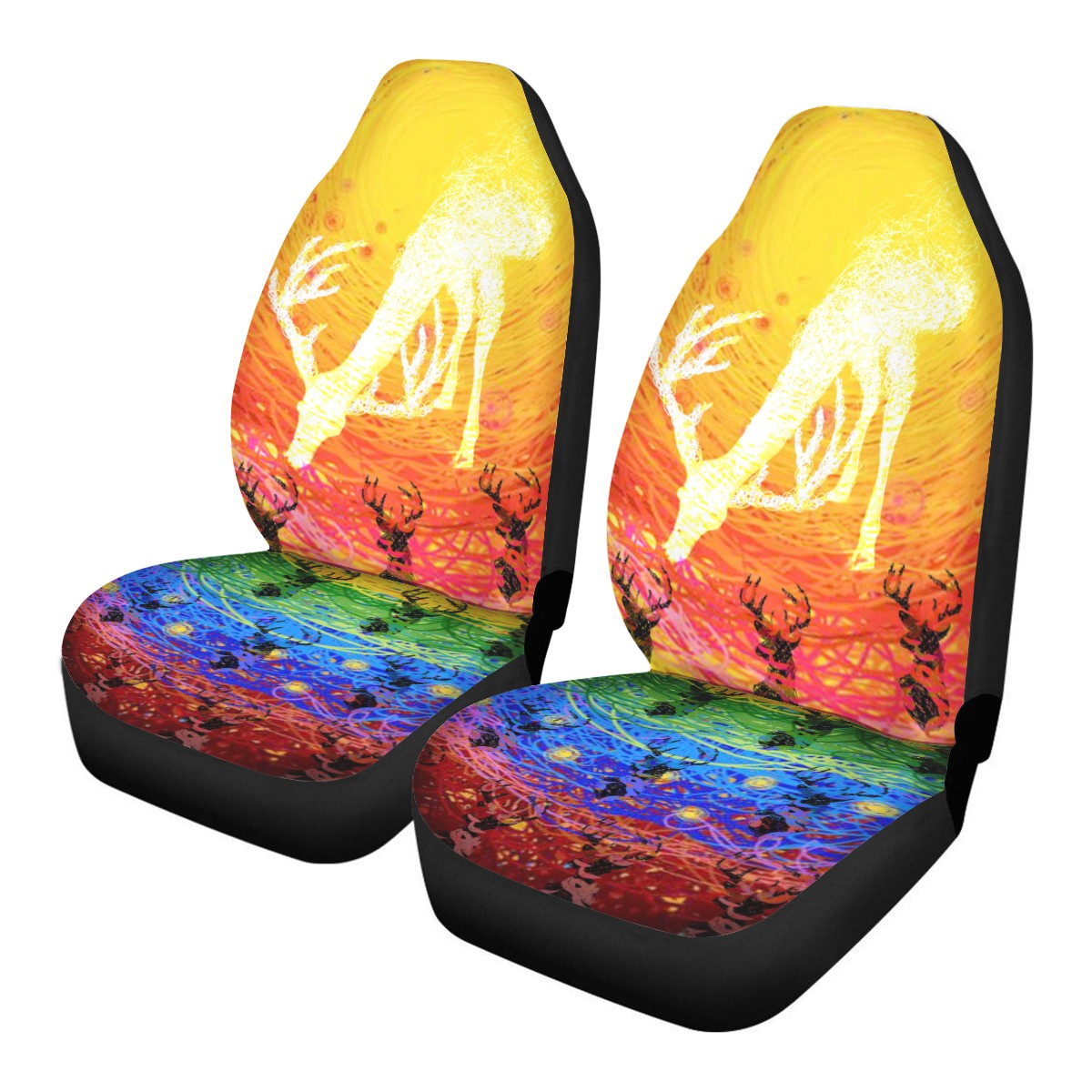 Deer Custom Car Seat Covers