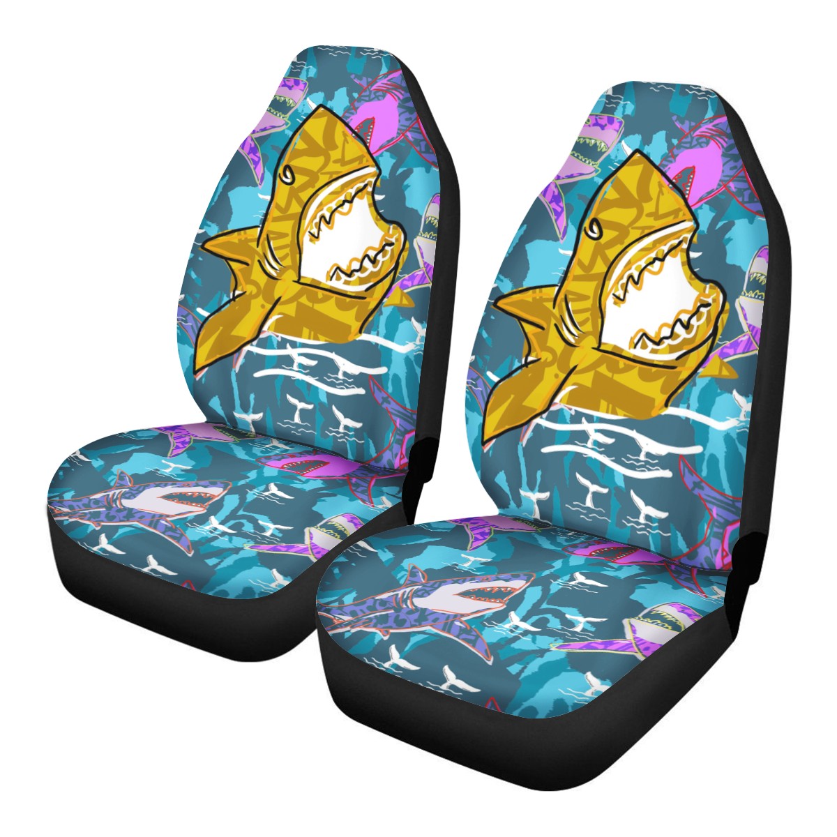 Shark Custom Car Seat Covers