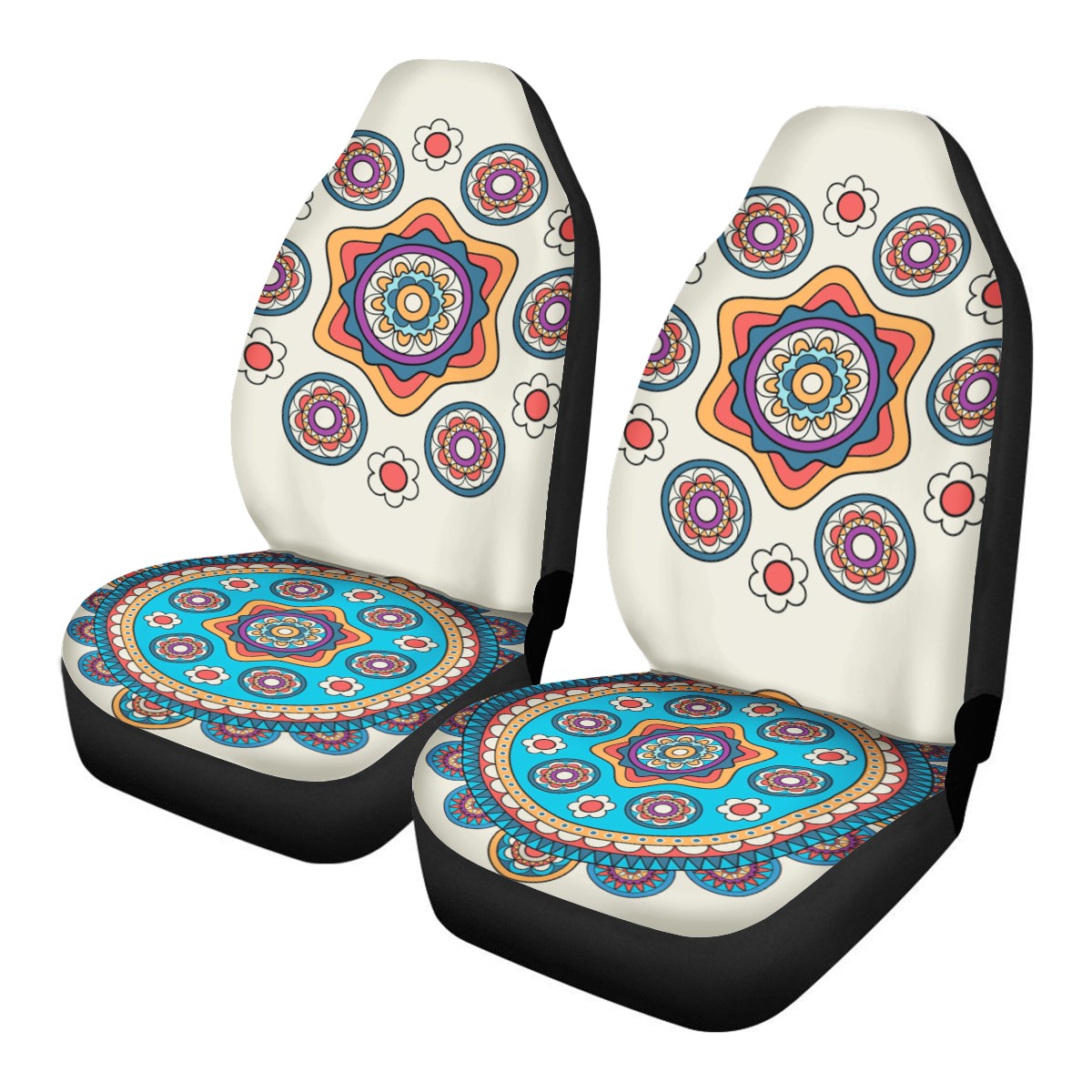 Mandala Custom Car Seat Covers