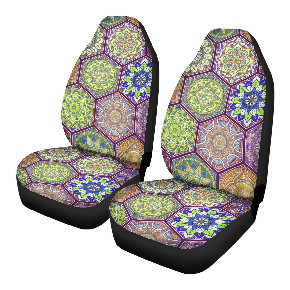 Mandala Custom Car Seat Covers
