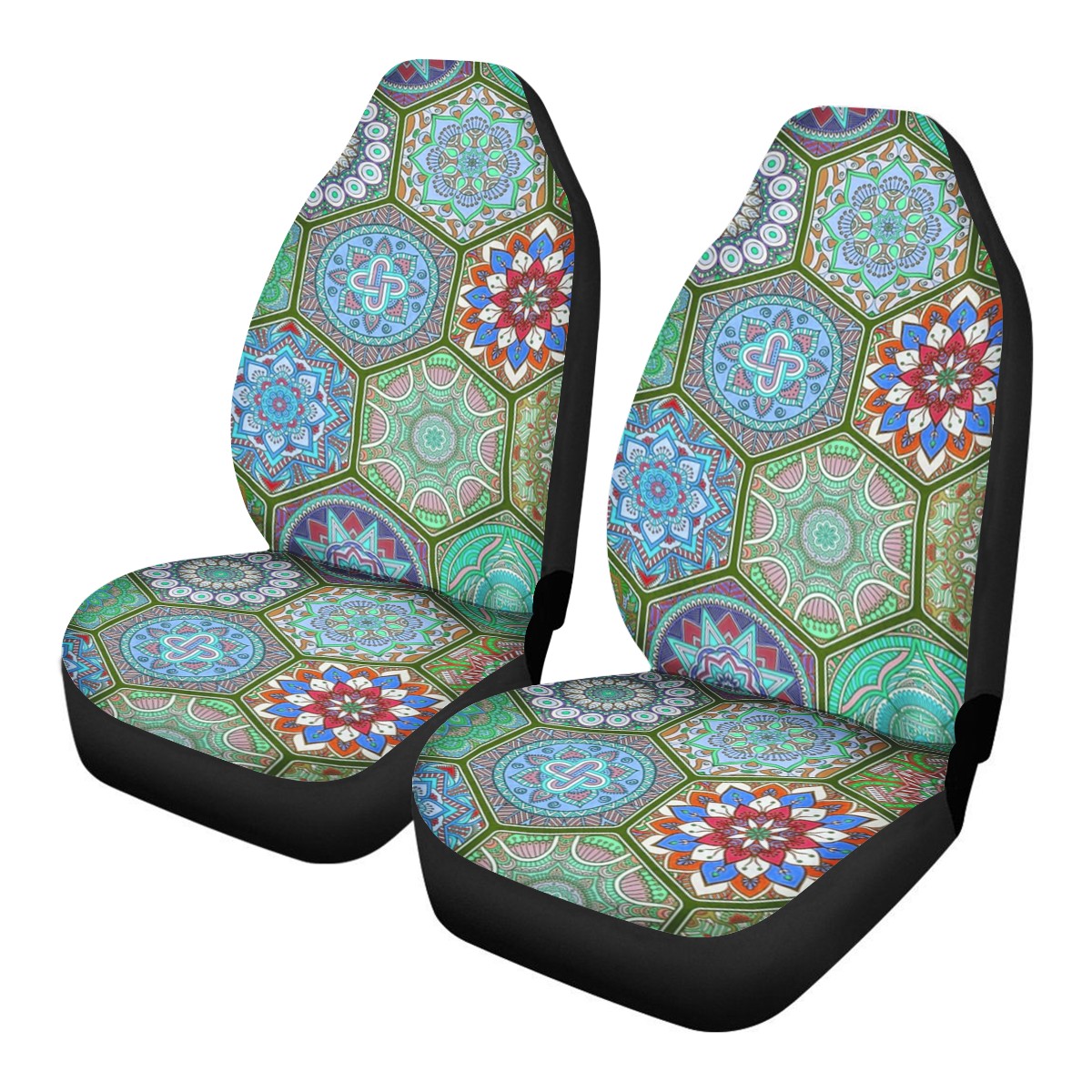 Mandala Custom Car Seat Covers