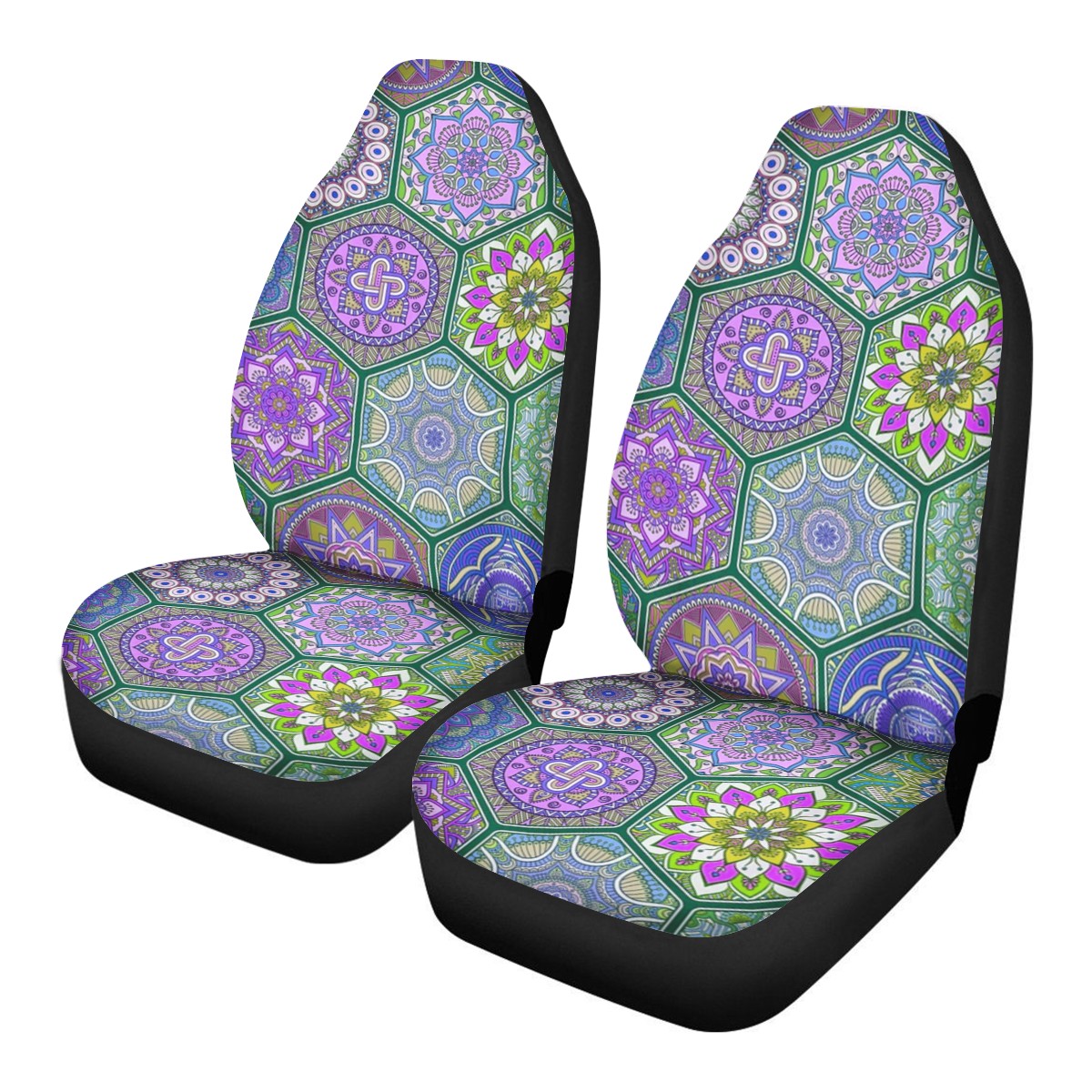 Mandala Custom Car Seat Covers