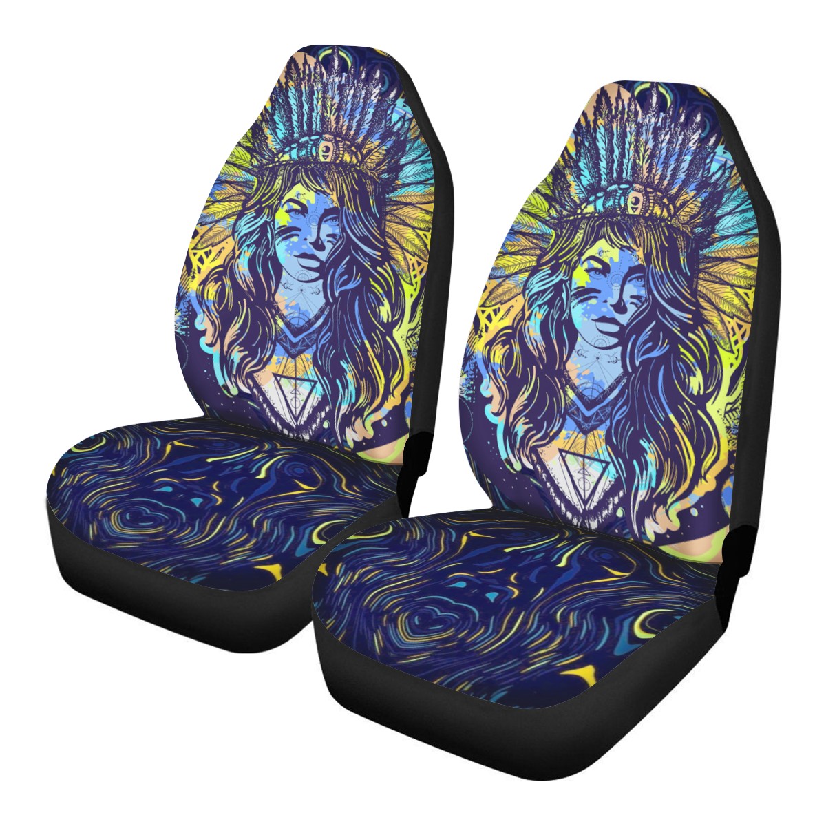 Bohemian Custom Car Seat Covers
