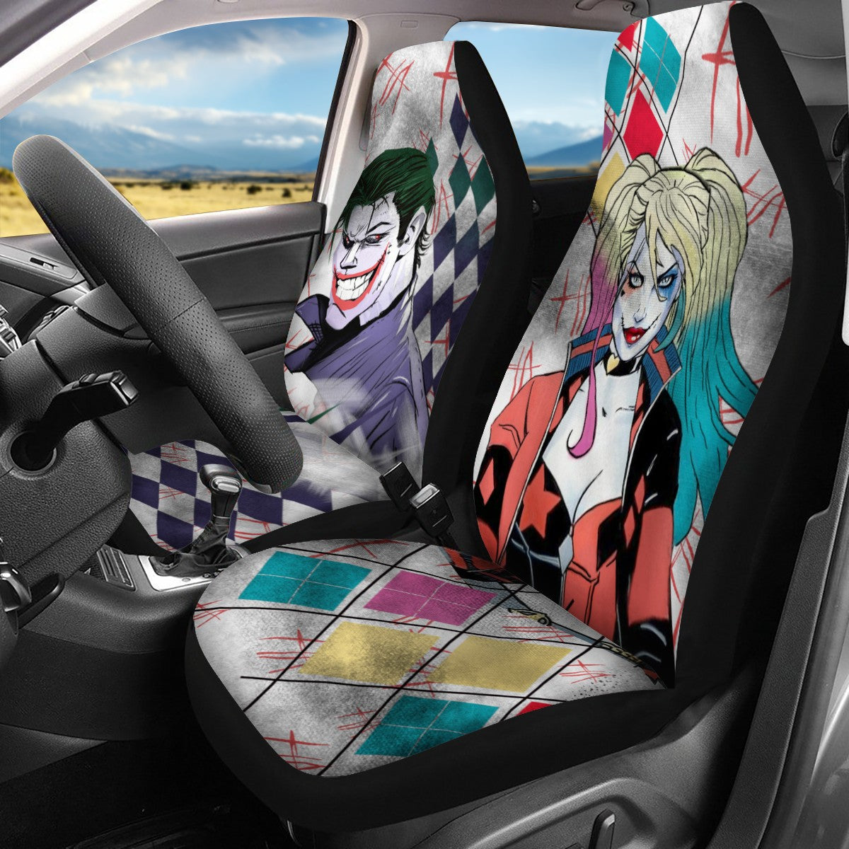 Joker Custom Car Seat Covers