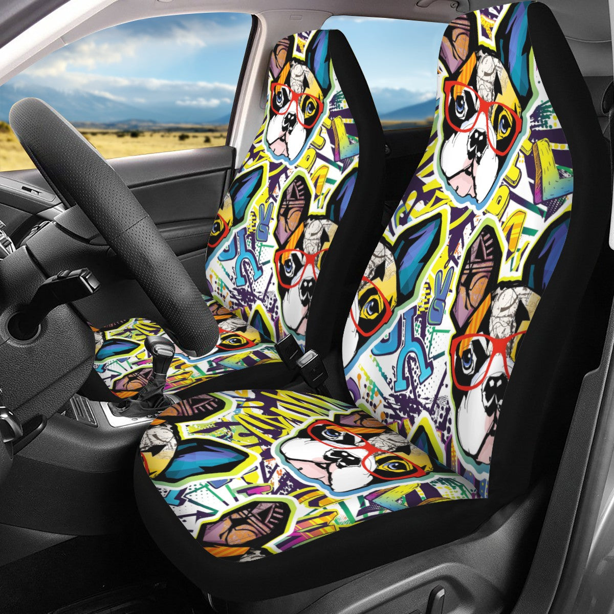 Puppy Custom Car Seat Covers