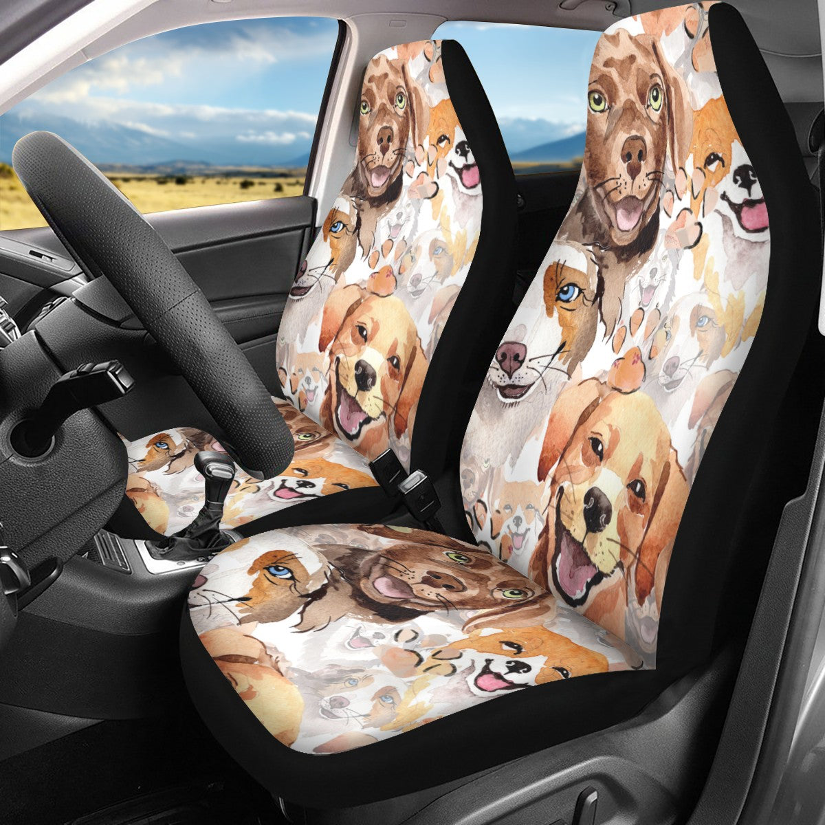 Puppy Custom Car Seat Covers