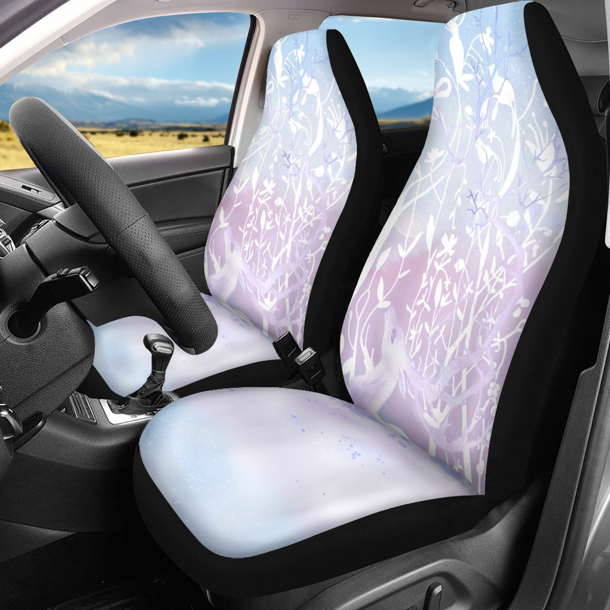 Deer Custom Car Seat Covers