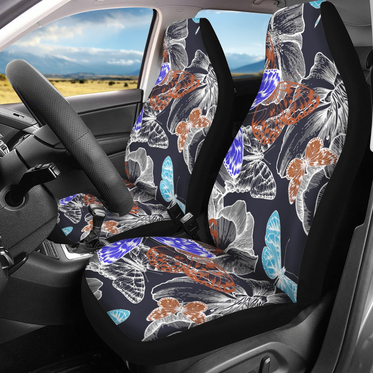 Butterfly Custom Car Seat Covers
