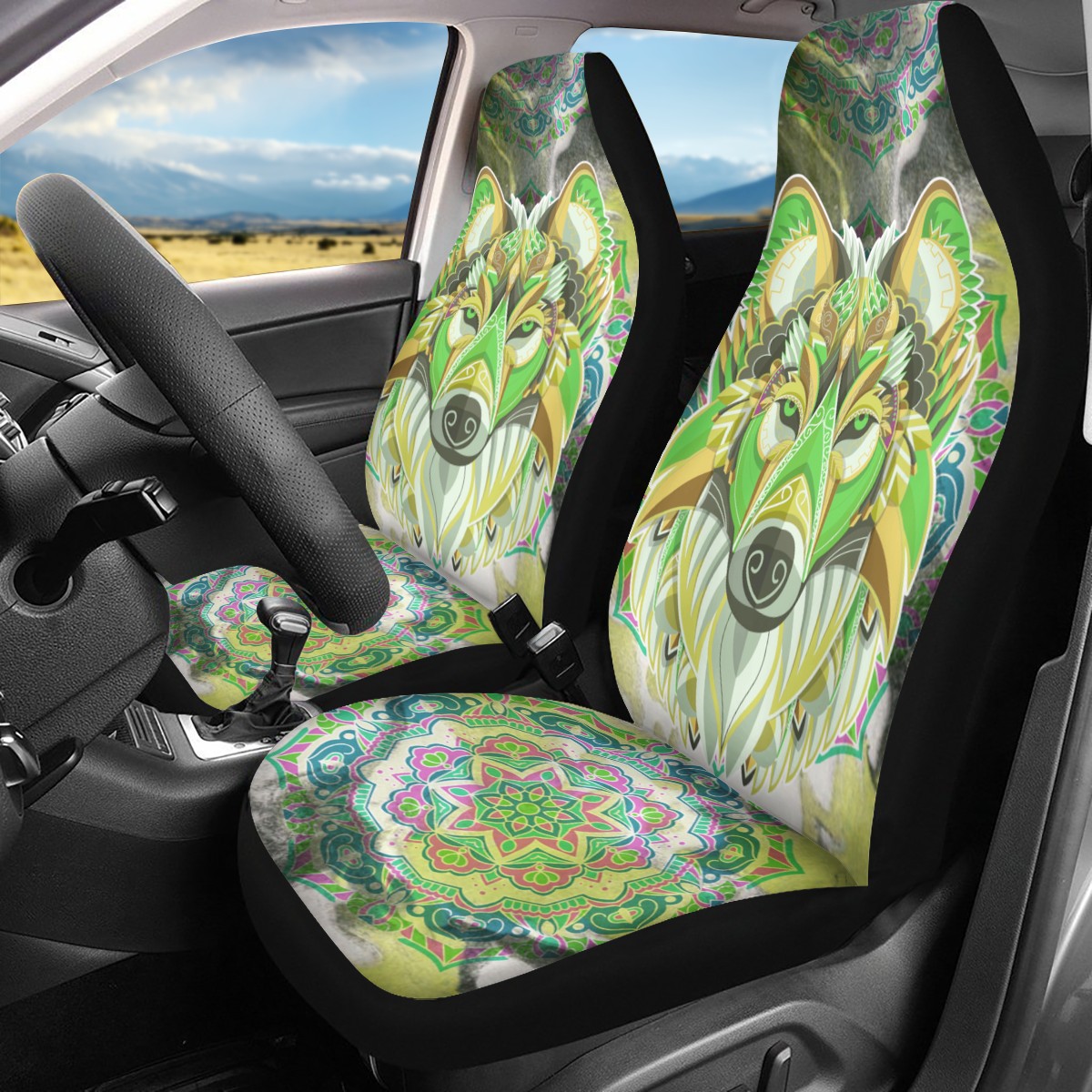 Dog Custom Car Seat Covers