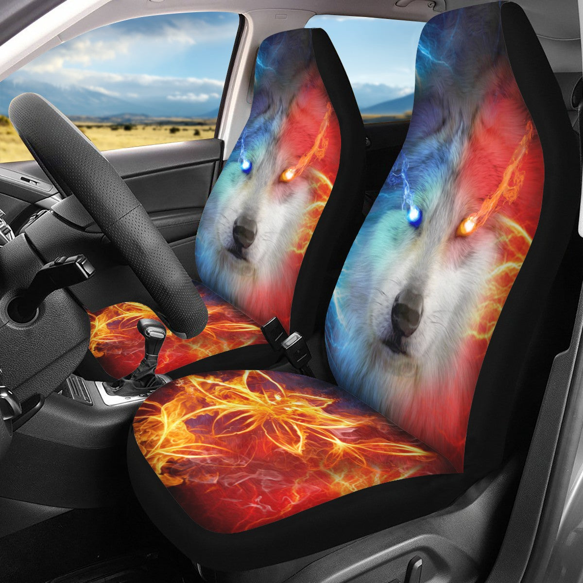 Dog Custom Car Seat Covers