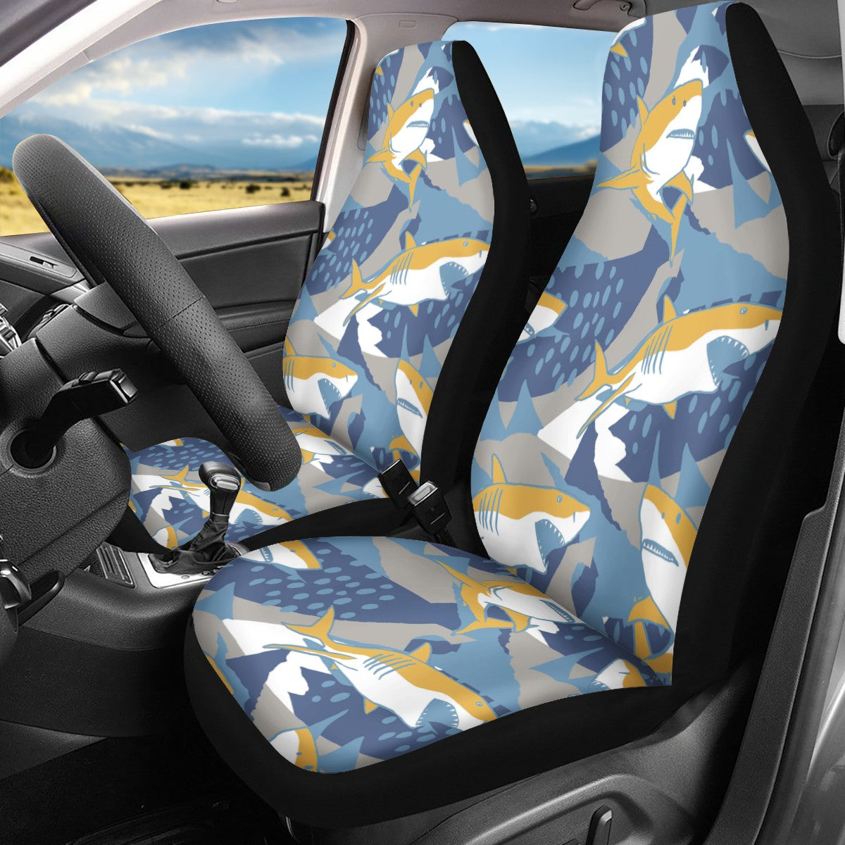 Shark Custom Car Seat Covers