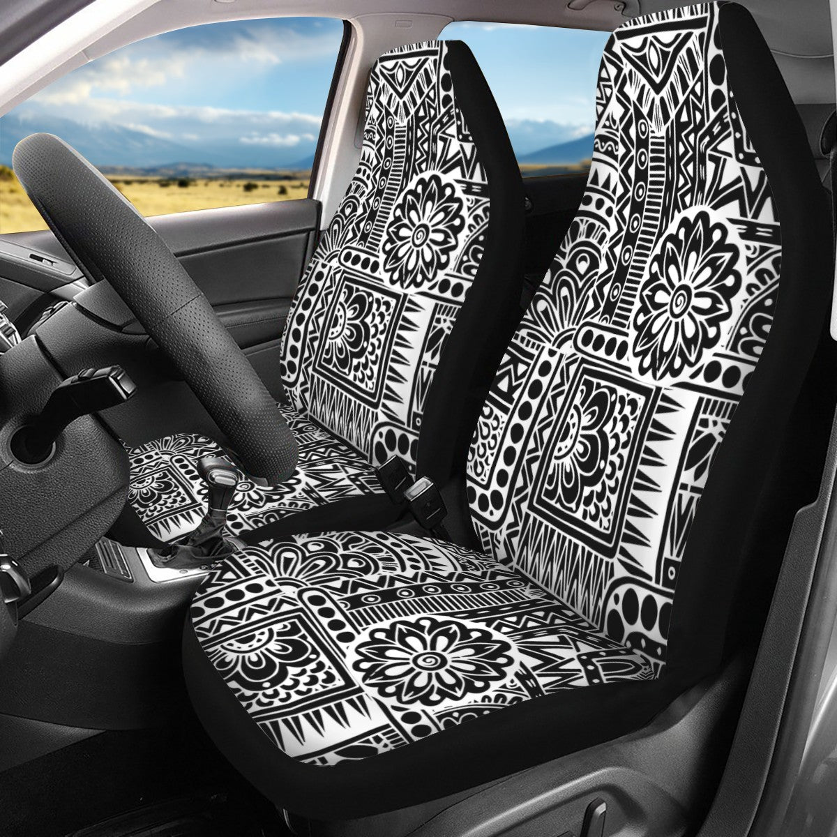 Mandala Custom Car Seat Covers