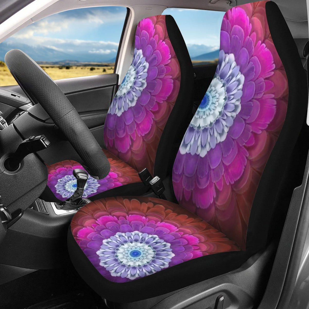 Mandala Custom Car Seat Covers