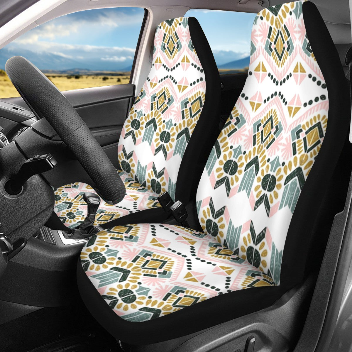 Bohemian Custom Car Seat Covers