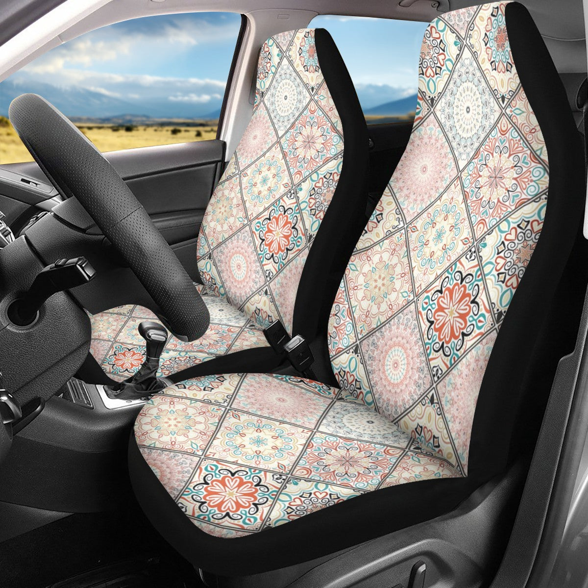 Bohemian Custom Car Seat Covers