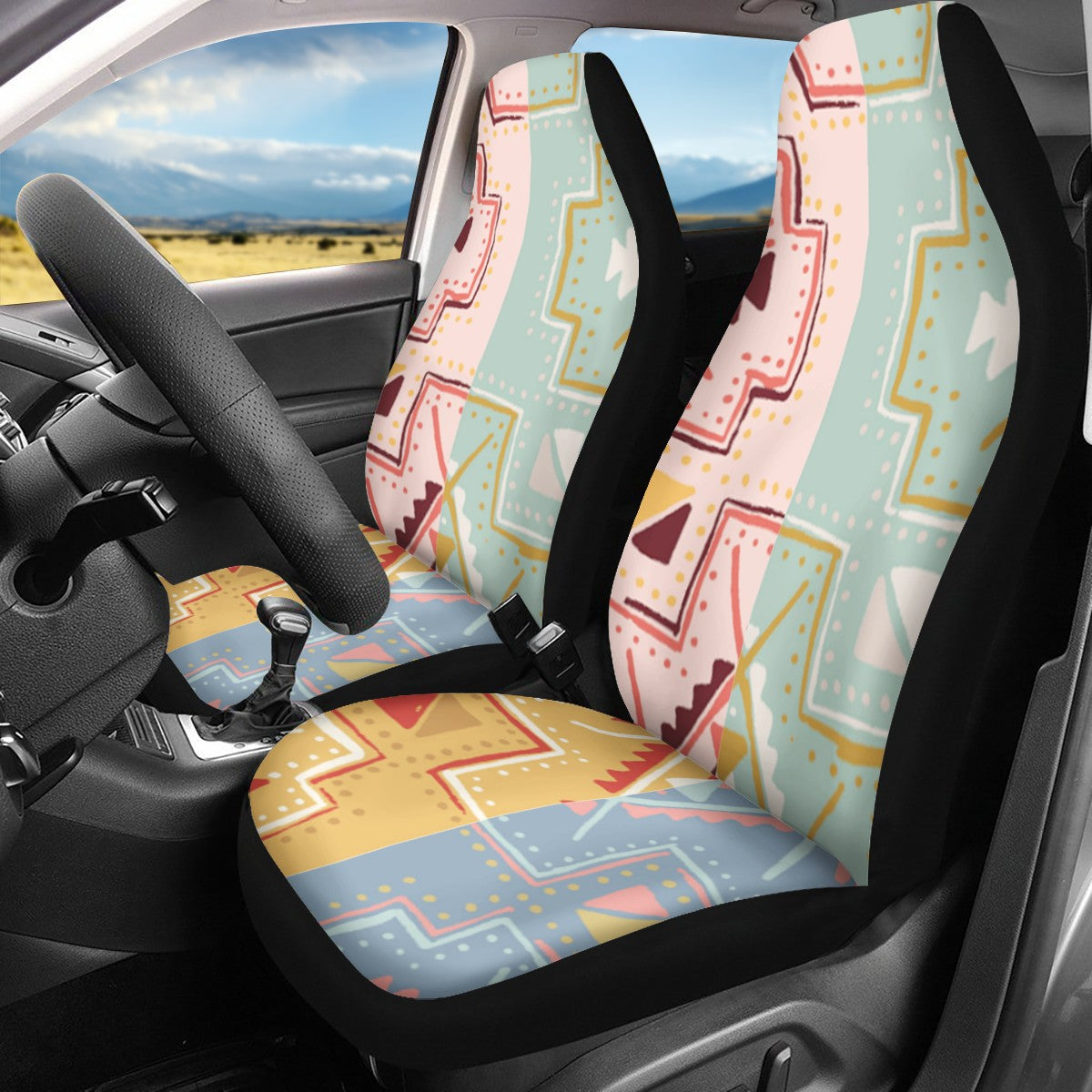Bohemian Custom Car Seat Covers
