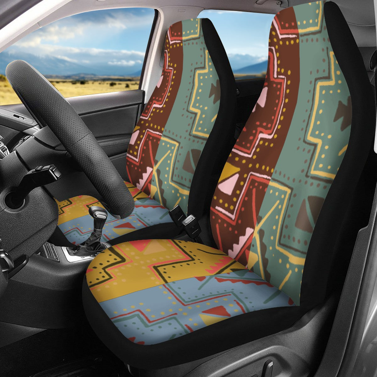 Bohemian Custom Car Seat Covers