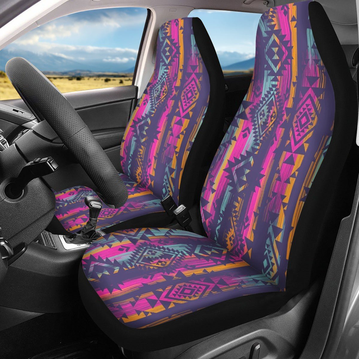 Bohemian Custom Car Seat Covers