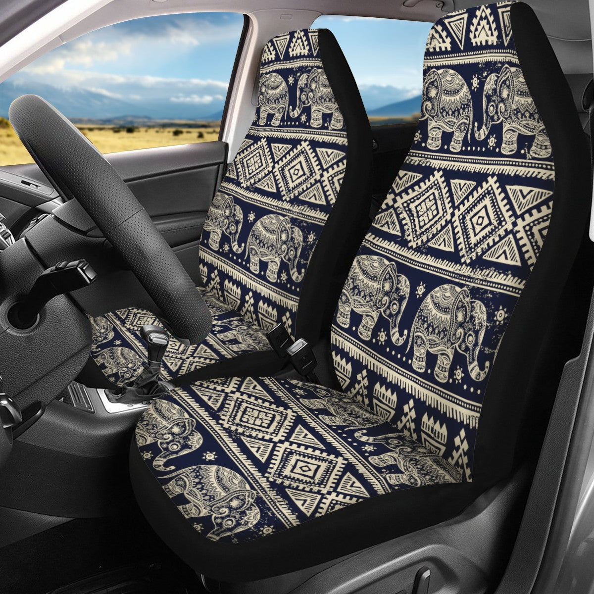 Bohemian Custom Car Seat Covers
