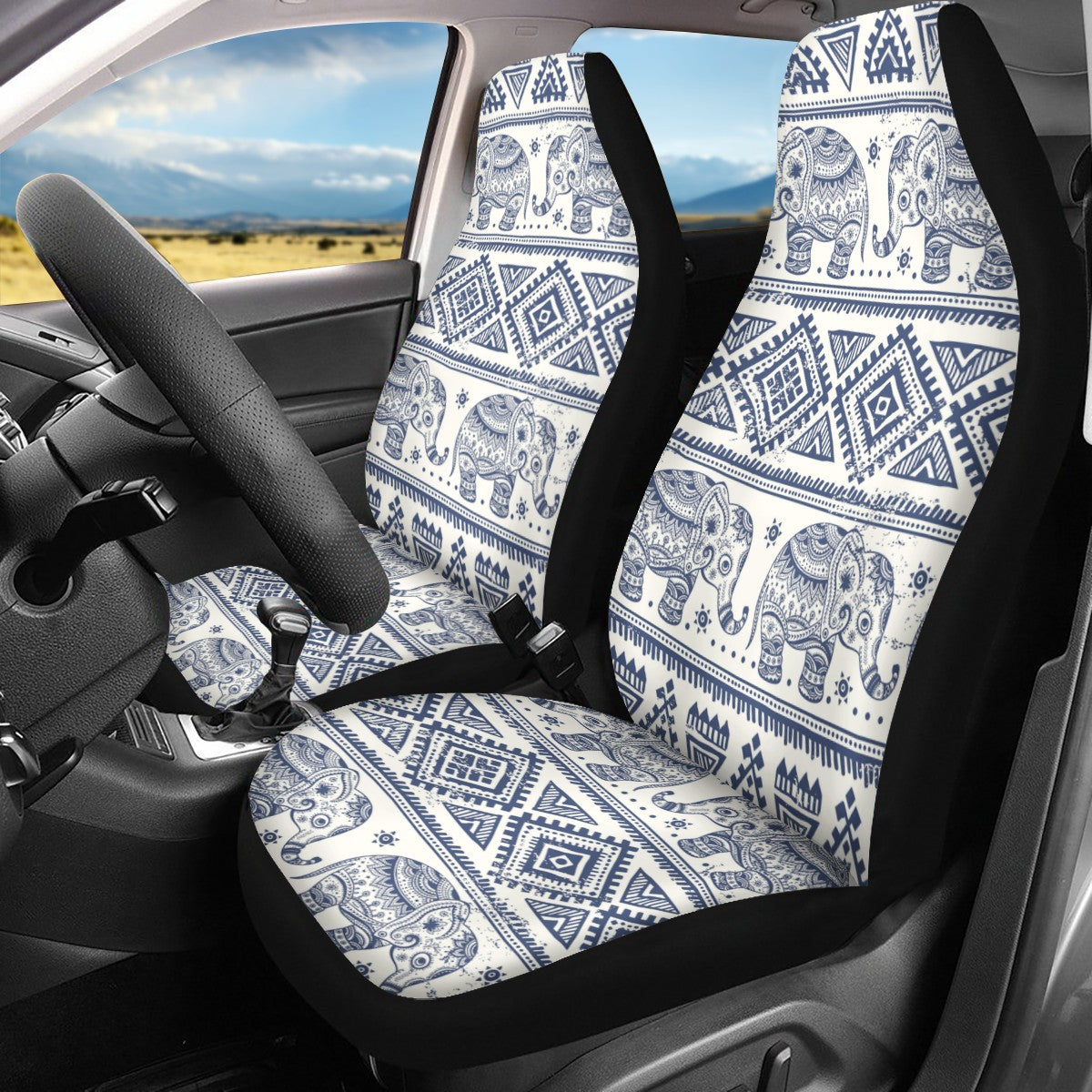 Bohemian Custom Car Seat Covers