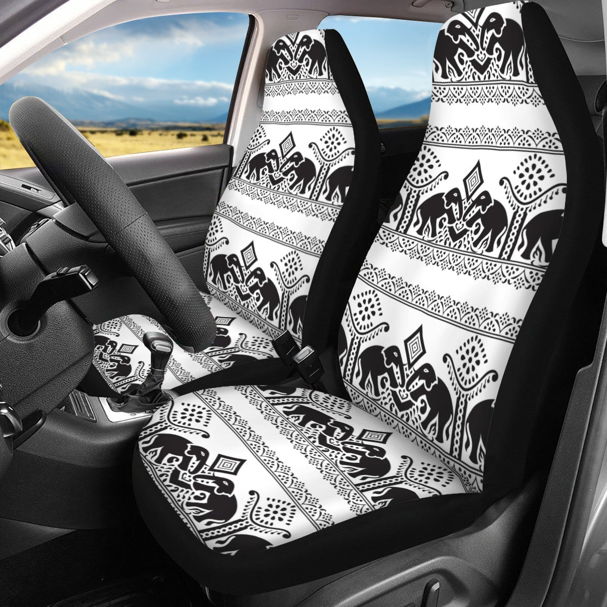 Bohemian Custom Car Seat Covers