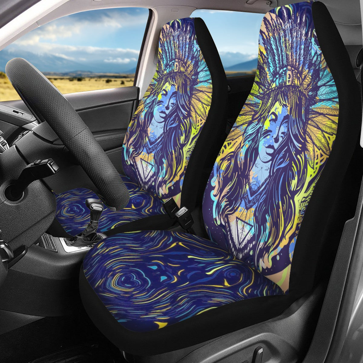 Bohemian Custom Car Seat Covers