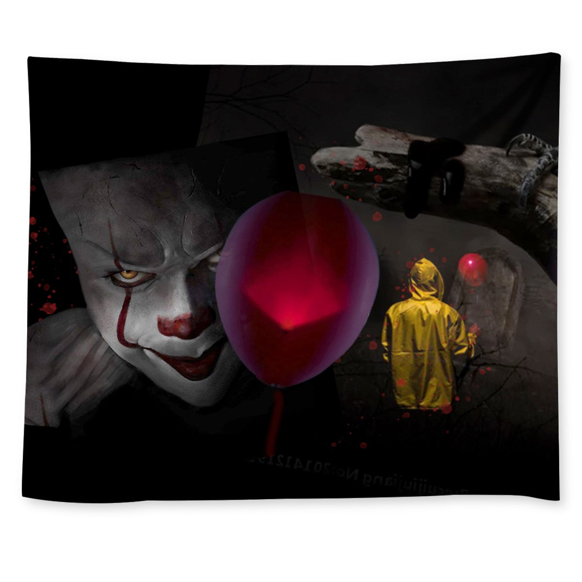 It Pennywise Custom Wall Tapestry