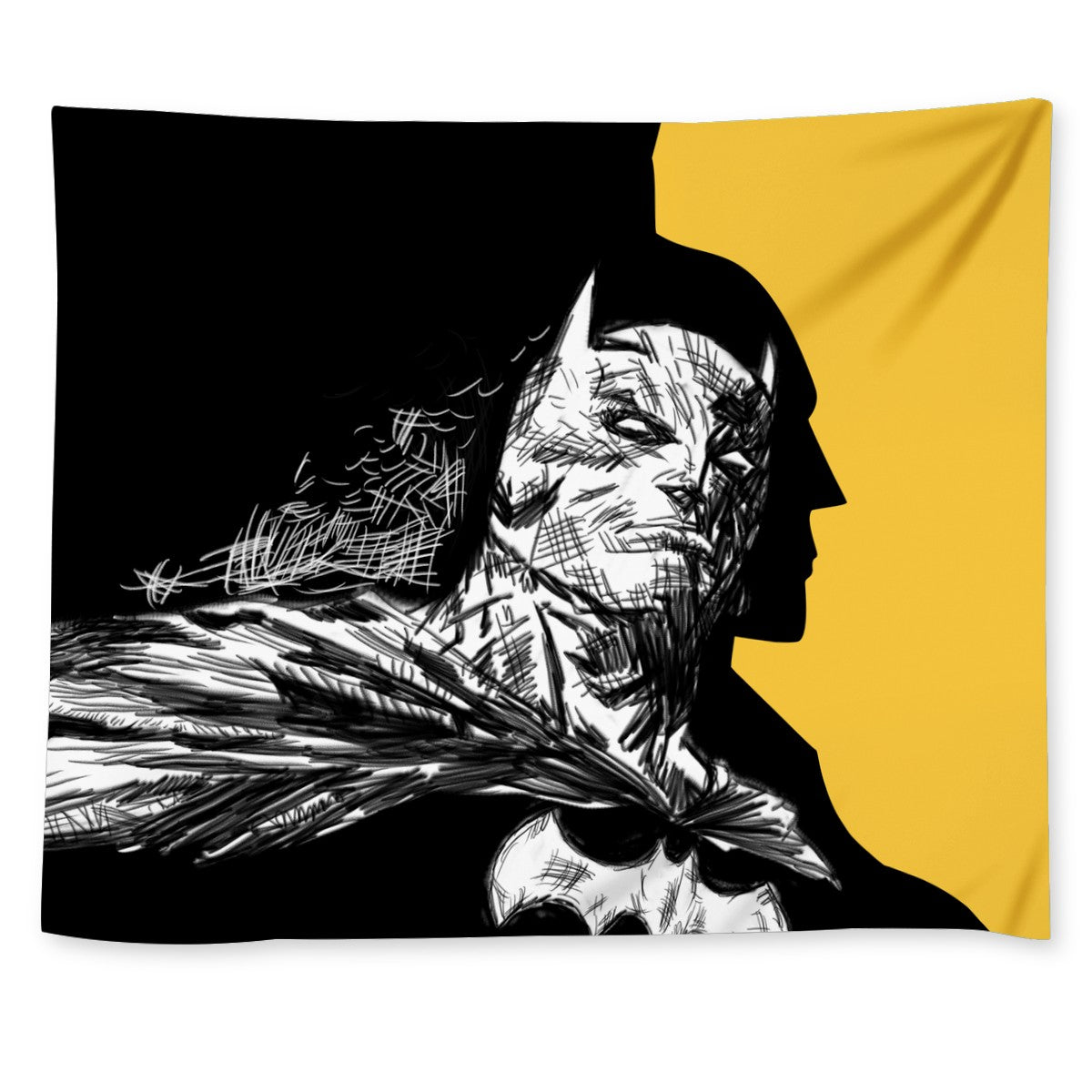 Marvel Batman Custom Wall Tapestry