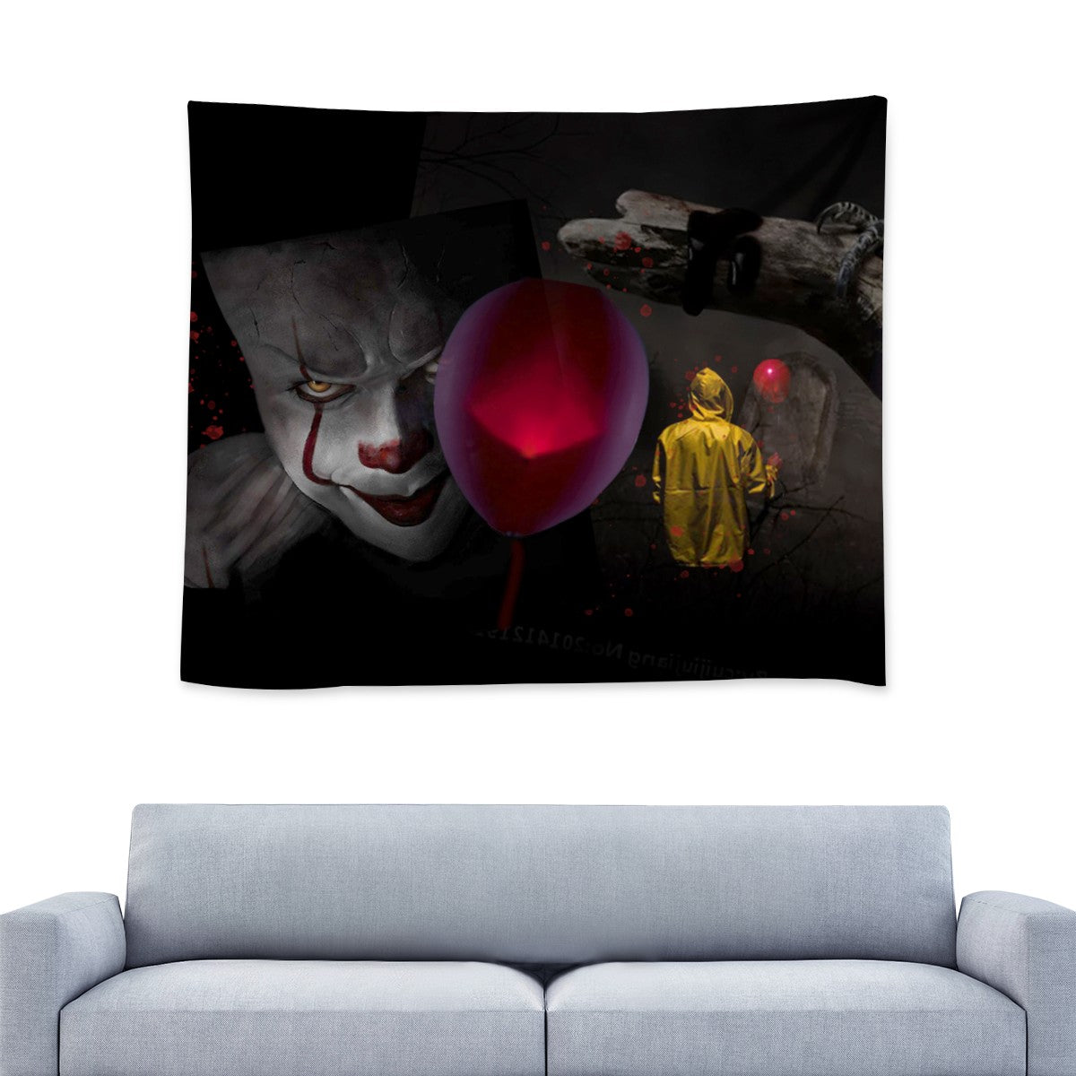 It Pennywise Custom Wall Tapestry