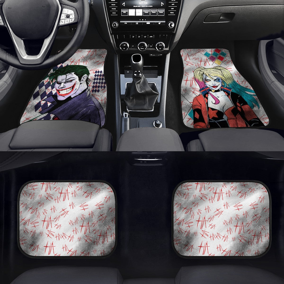 Suicide Squad Custom Car Floor Mats