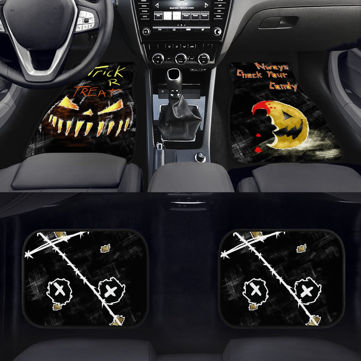 Trick R Treat Custom Car Floor Mats