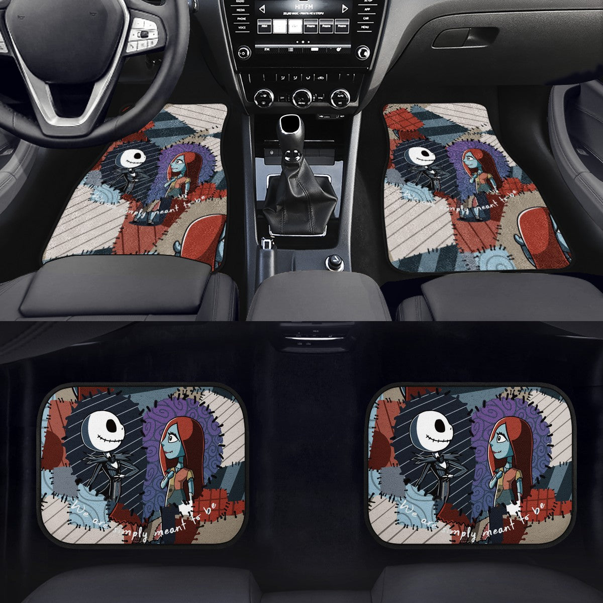 The Nightmare Before Christmas Custom Car Floor Mats