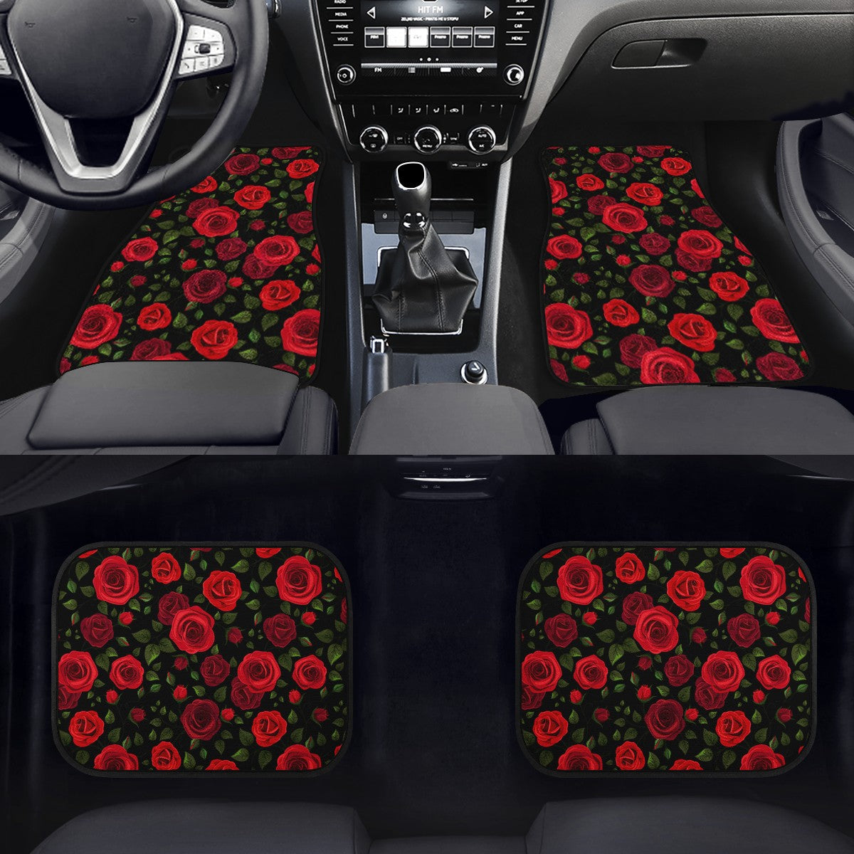 Rose Custom Car Floor Mats