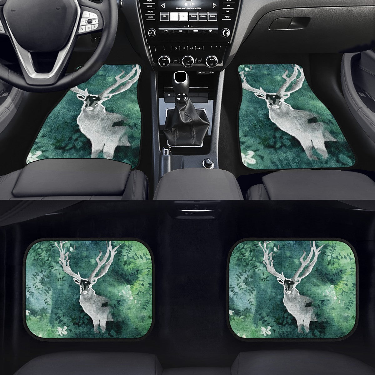 Deer Custom Car Floor Mats