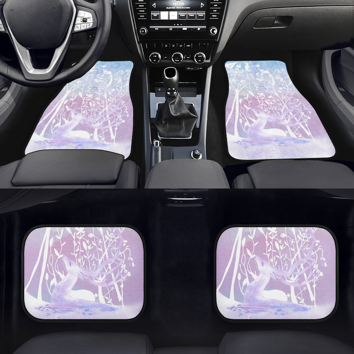 Deer Custom Car Floor Mats