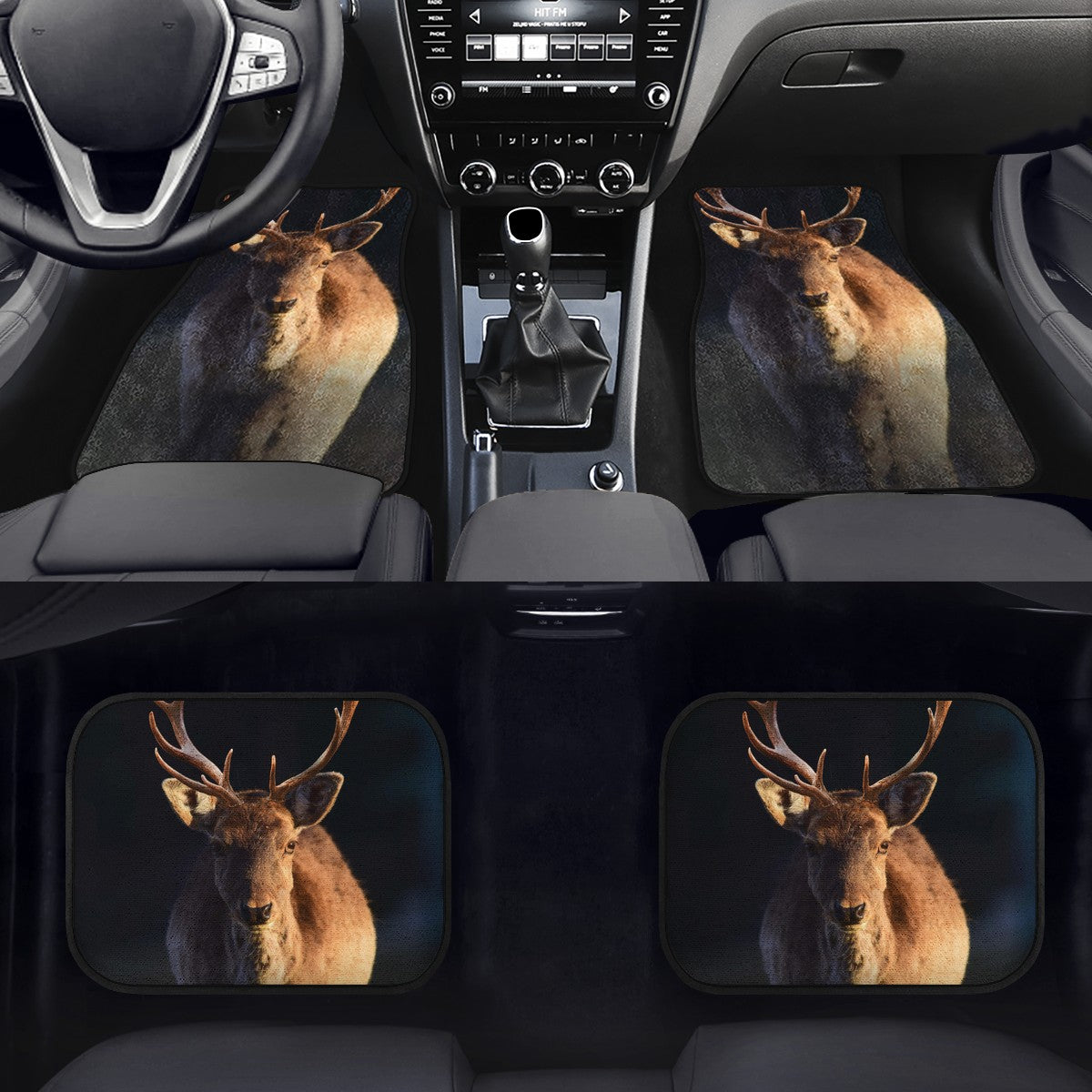 Deer Custom Car Floor Mats