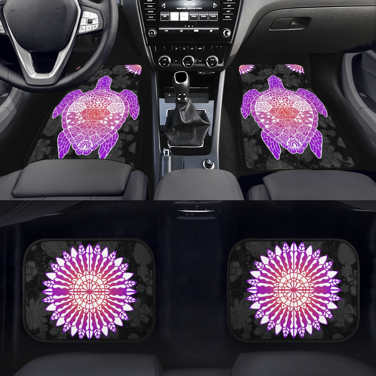 Sea turtle Custom Car Floor Mats
