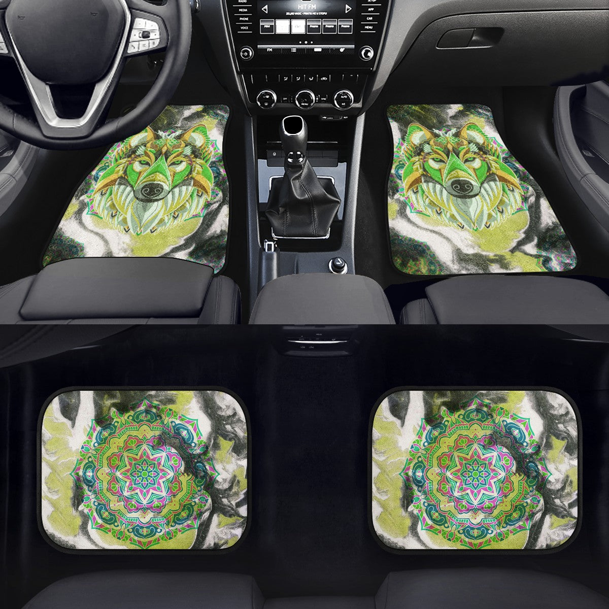 Dog Custom Car Floor Mats