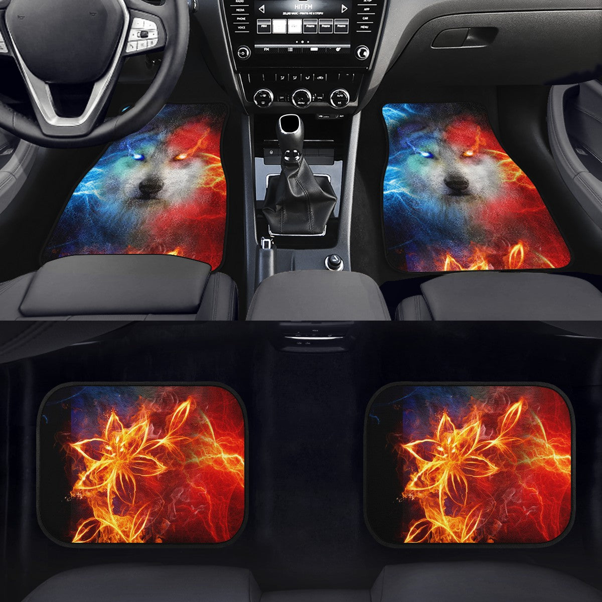 Dog Custom Car Floor Mats