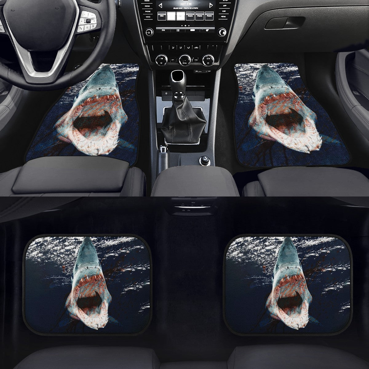 Shark Custom Car Floor Mats
