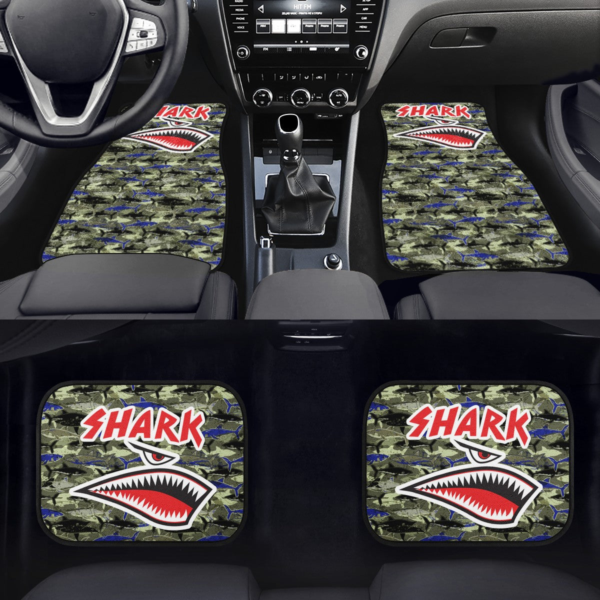 Shark Custom Car Floor Mats