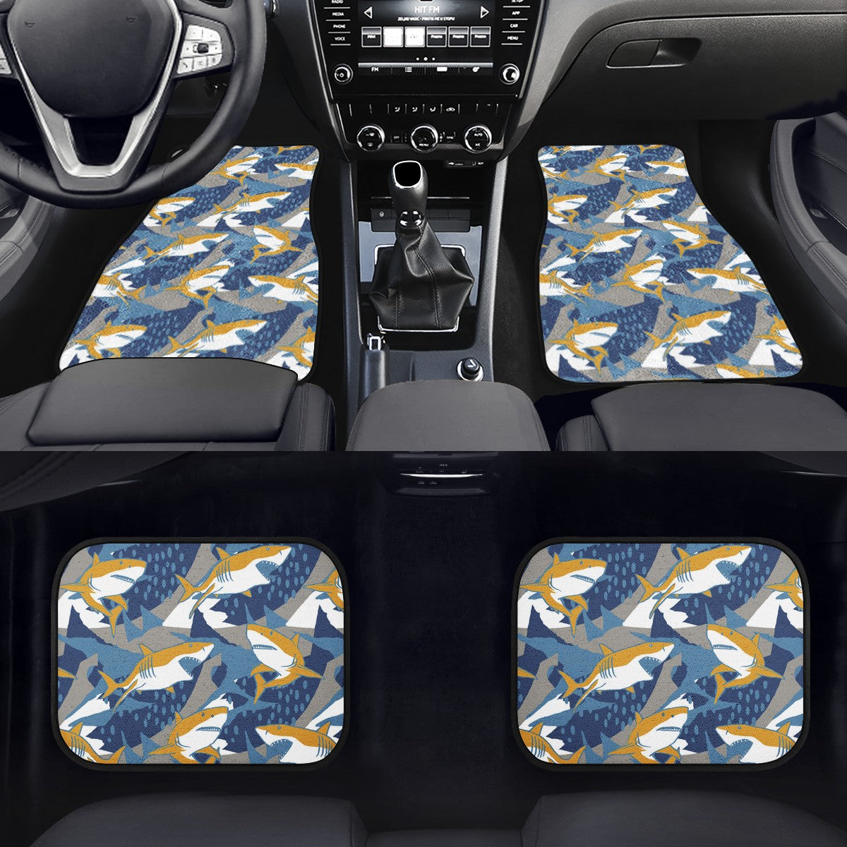 Shark Custom Car Floor Mats