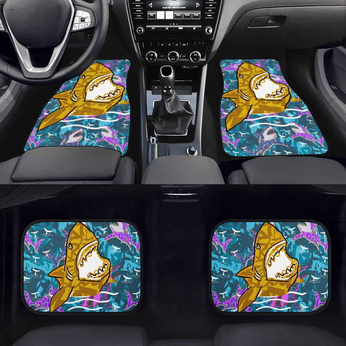 Shark Custom Car Floor Mats