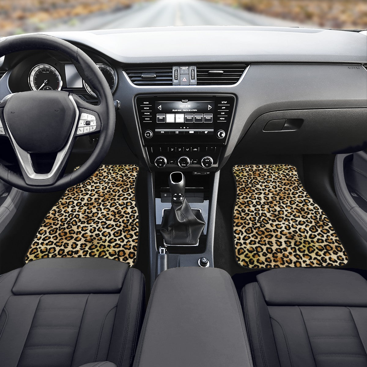 Leopard Custom Car Floor Mats