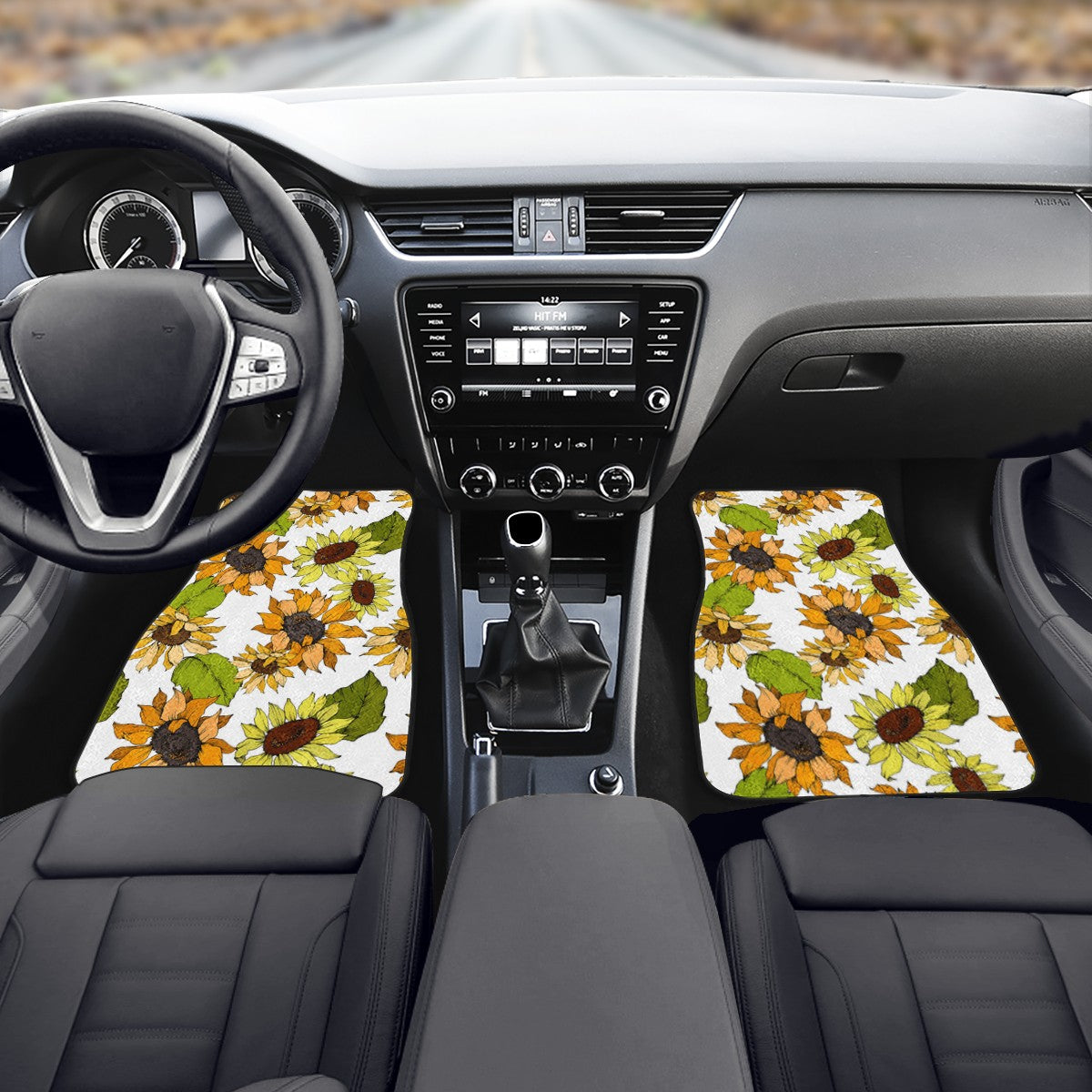 Sunflower Custom Car Floor Mats