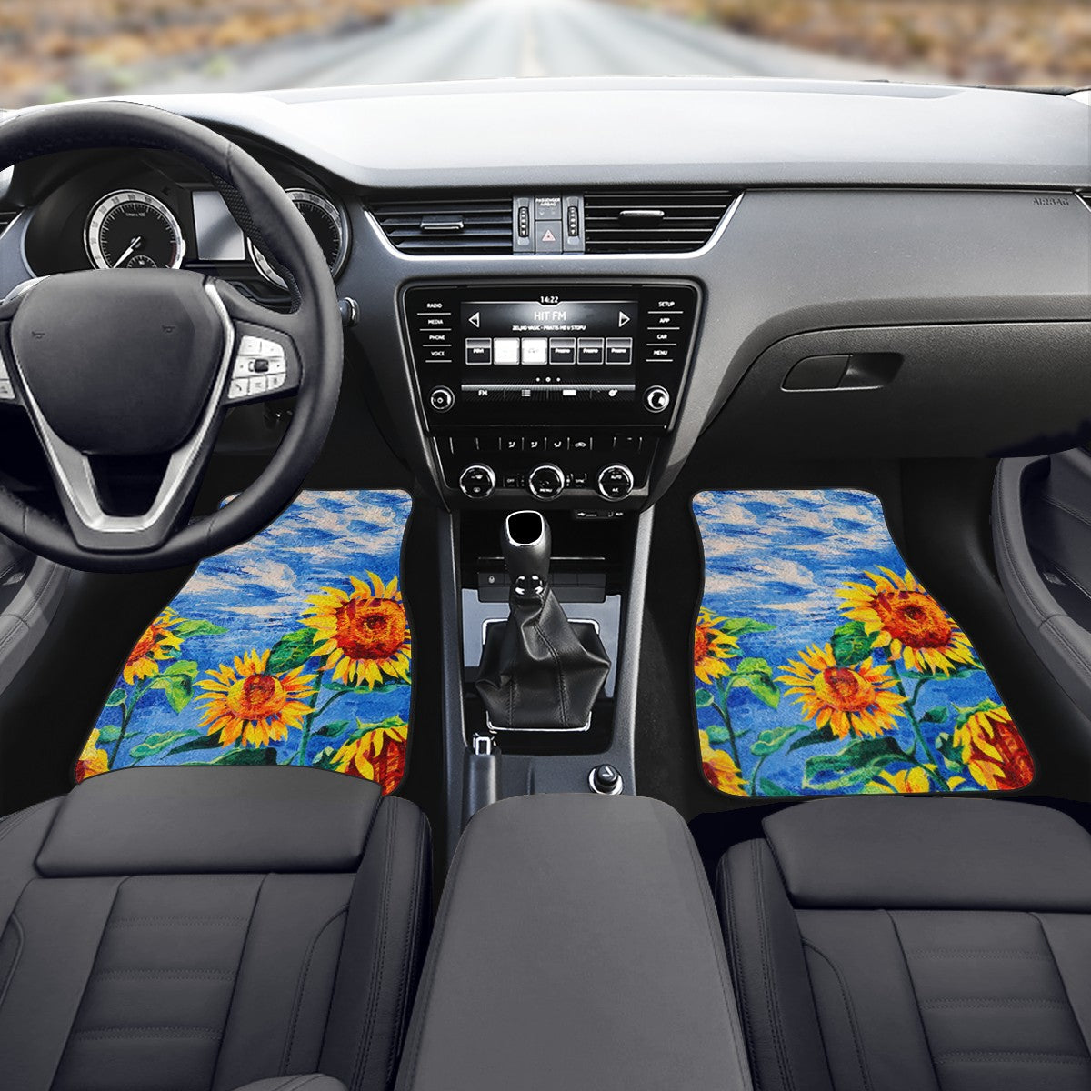 Sunflower Custom Car Floor Mats