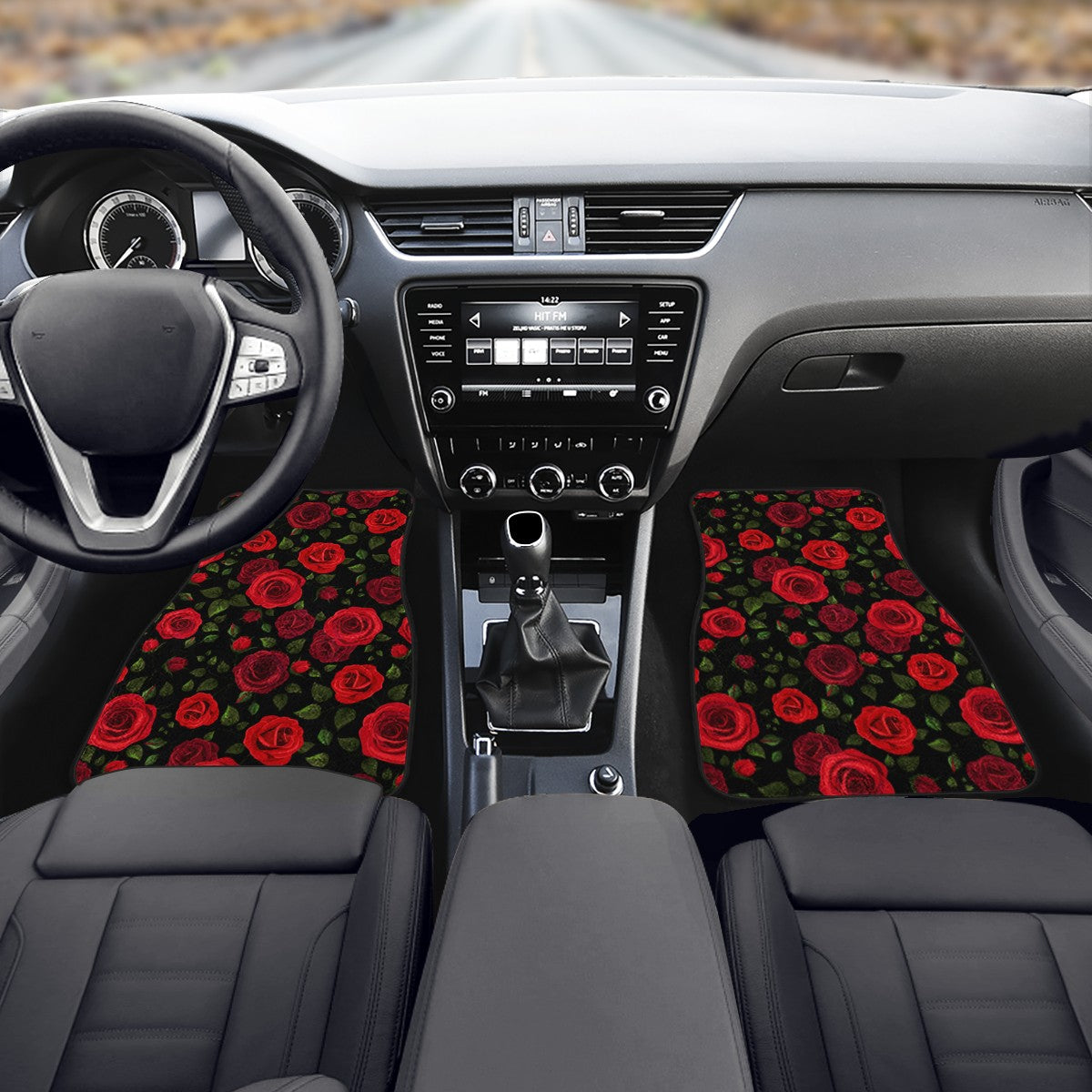 Rose Custom Car Floor Mats