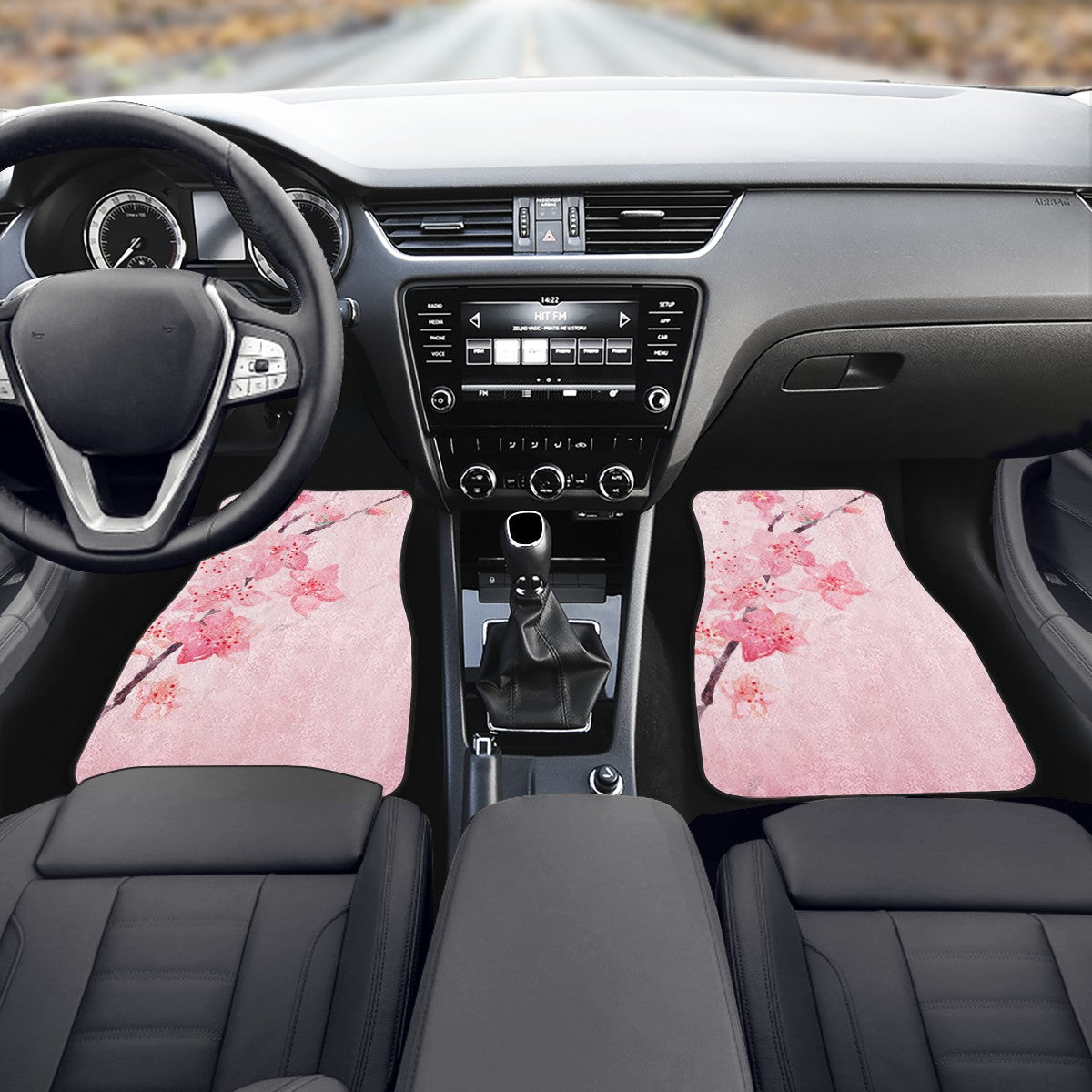 Flower Custom Car Floor Mats