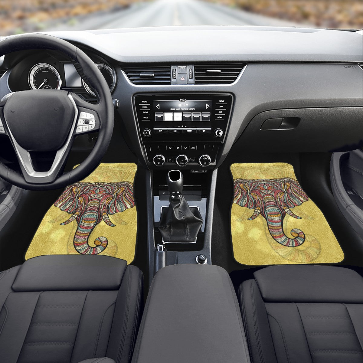 Elephant Custom Car Floor Mats